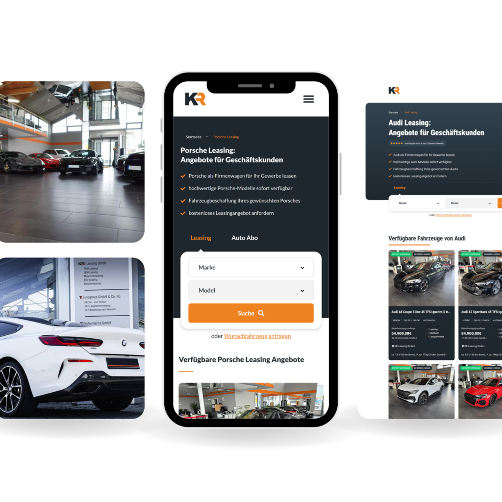 Wordpress Website erstellen lassen Referenz KR-Leasing